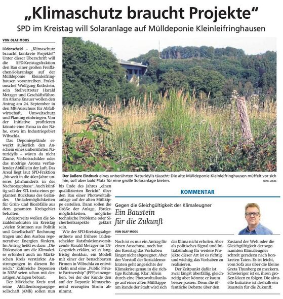 Quelle: Lüdenscheider Nachrichten 23. August 2019